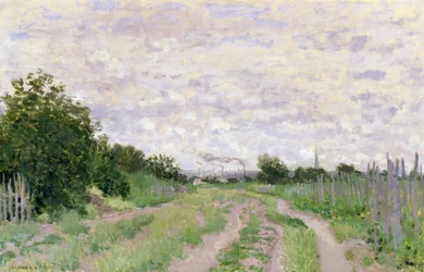 Pfad durch die Weinberge, Argenteuil, 1872